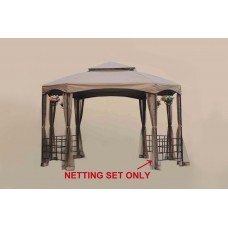 Sunjoy Replacement Mosquito Netting for L-GZ240PST-A Sienna Gazebo   